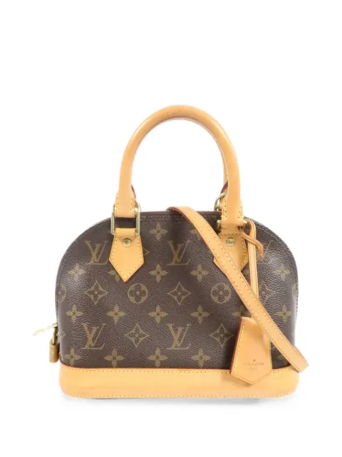 Louis Vuitton Pre-Owned BB Alma two-way handbag Brown M53152