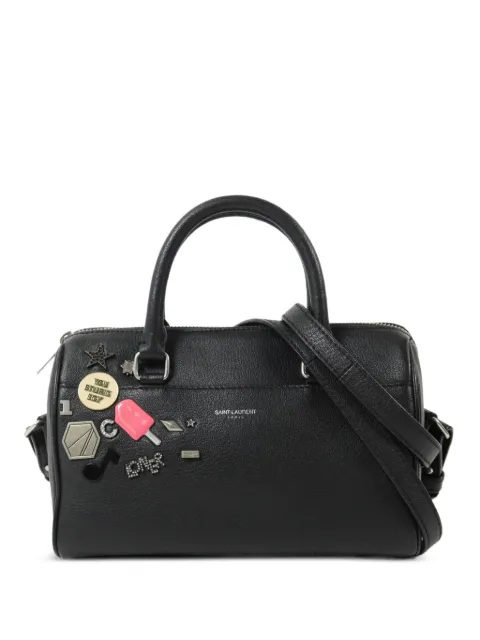 Saint Laurent Pre-Owned Baby Duffle two-way handbag Black CLD399605