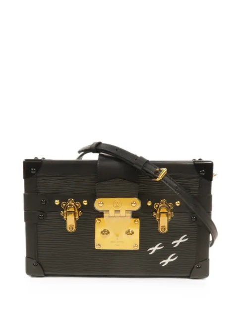 Louis Vuitton Pre-Owned Petite Malle shoulder bag Black M59179