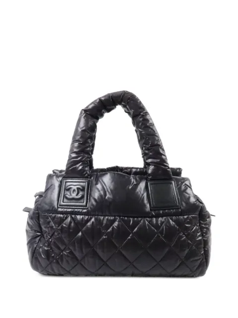 CHANEL Pre-Owned Coco Cocoon quilted tote bag Black 16167172