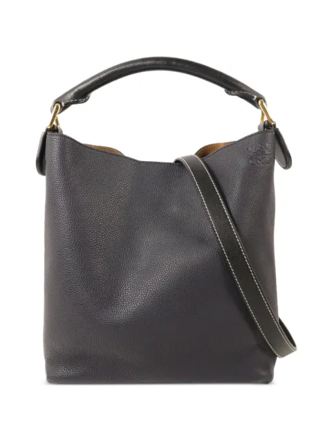 Loewe Pre-Owned Anagram-detail two-way handbag Blue 261819