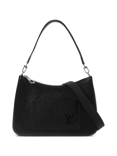 Louis Vuitton Pre-Owned 2021 small Marelle shoulder bag Black M80689