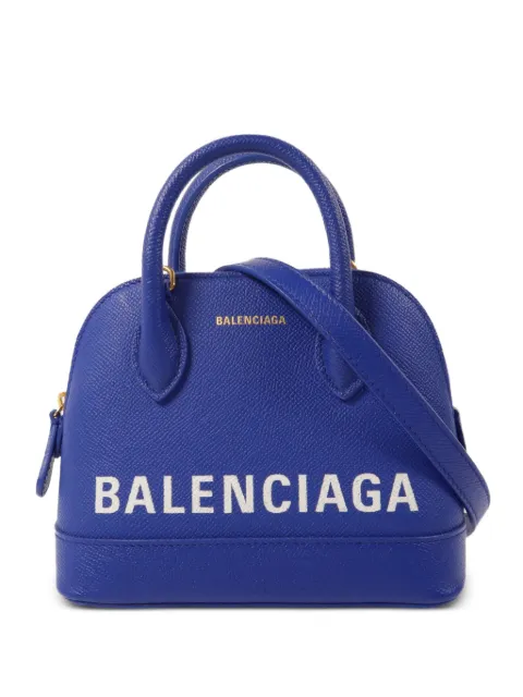 Balenciaga Pre-Owned 2018 Ville XXS shoulder bag Blue 525050