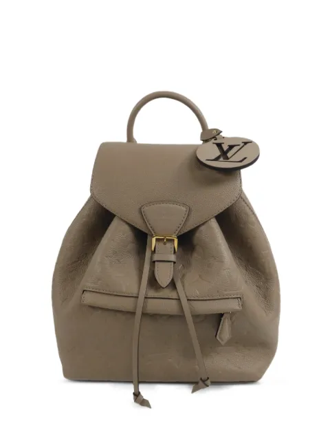 Louis Vuitton Pre-Owned 2023 PM Montsouris Monogram Empreinte backpack Neutrals M45410