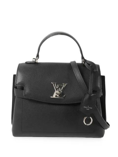 Louis Vuitton Pre-Owned 2019 BB Lockme Ever shoulder bag Black M53937