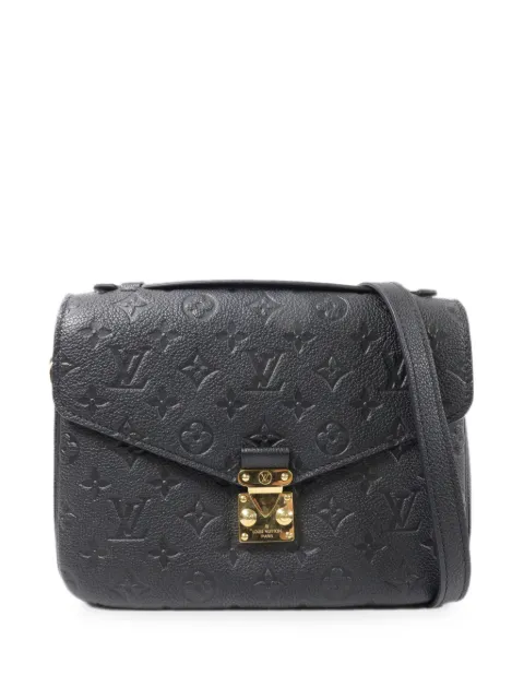 Louis Vuitton Pre-Owned Metis monogram cross body bag Black M41487