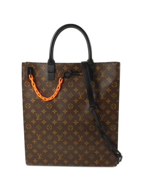 Louis Vuitton Pre-Owned Sac Plat monogram tote bag Brown M44475