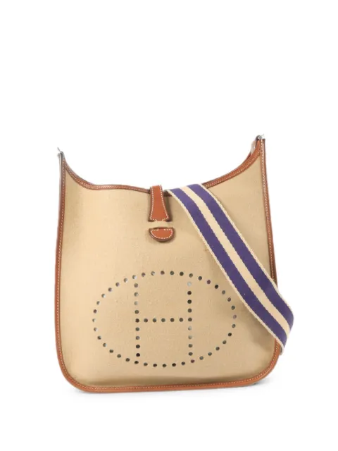Hermès Pre-Owned PM Evelyne shoulder bag Neutrals LFEBE349KPHW