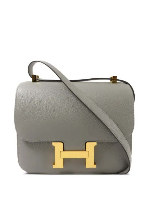 Hermès Pre-Owned 24 Constance cross body bag Grey X4ZGHW