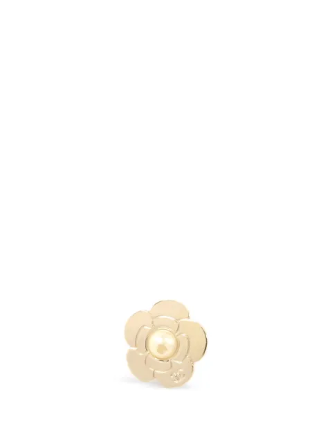 CHANEL Pre-Owned Camellia CC earrings Gold B17B