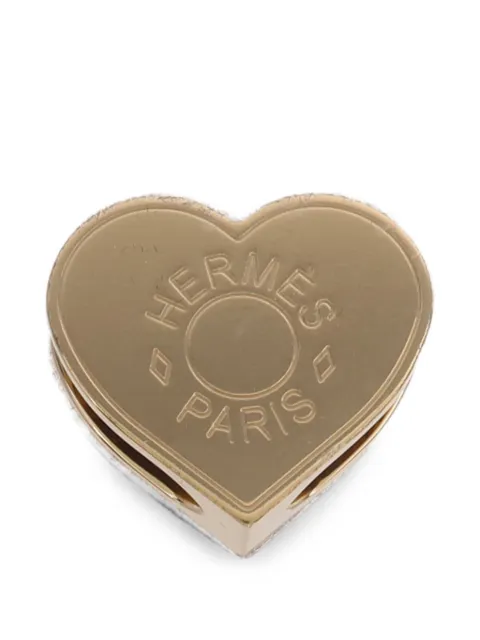 Hermès Pre-Owned mini Coeur scarf ring Gold H602049S