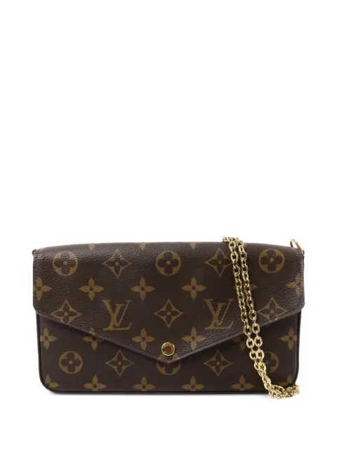 Louis Vuitton Pre-Owned Monogram Felicie Pochette shoulder bag Brown M81896