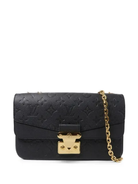 Louis Vuitton Pre-Owned Monogram Empreinte Marceau shoulder bag Black M46200