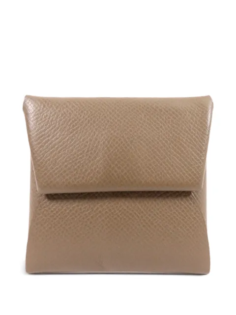 Hermès Pre-Owned 2023 Bastia coin purse Neutrals BEOUPE