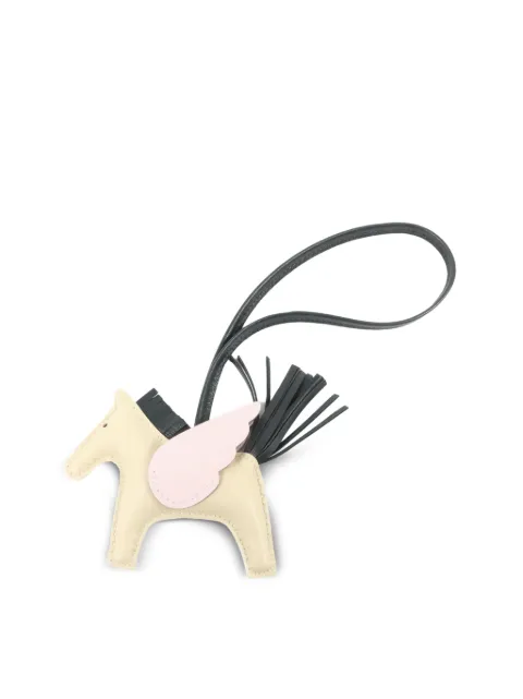 Hermès Pre-Owned 2022 PM Rodeo Pegase bag charm Neutrals U106OX9