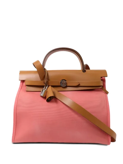 Hermès Pre-Owned 2015 PM Herbag 2way tote handbag Pink T8WPHW