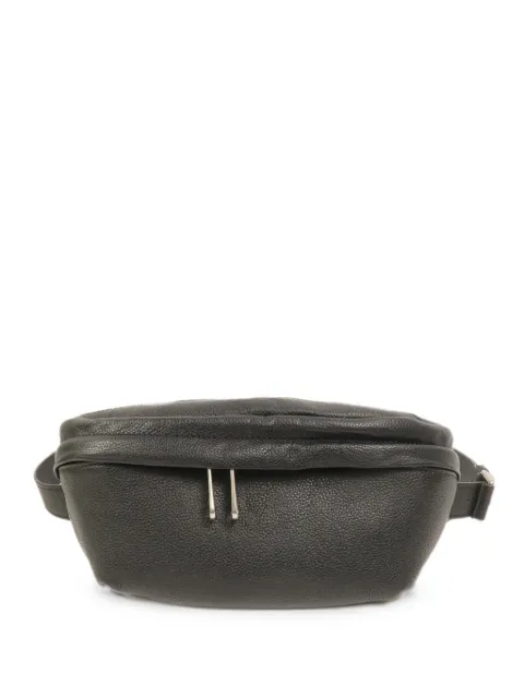Gucci Pre-Owned GG logo leather belt bag Black 768111AACXC1050