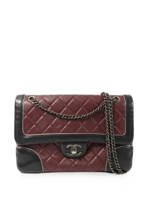 CHANEL Pre-Owned CC turn-lock chain shoulder bag Red 21282775
