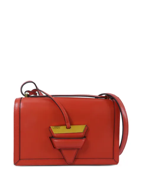 Loewe Pre-Owned Barcelona foldover-top shoulder bag Red 051710