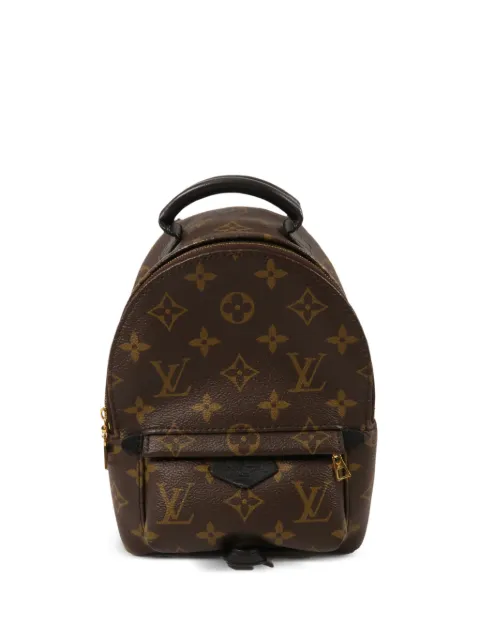 Louis Vuitton Pre-Owned mini Palm Springs backpack Brown M44873
