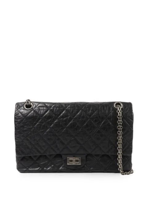 CHANEL Pre-Owned 2.55 quilted shoulder bag Black A37587