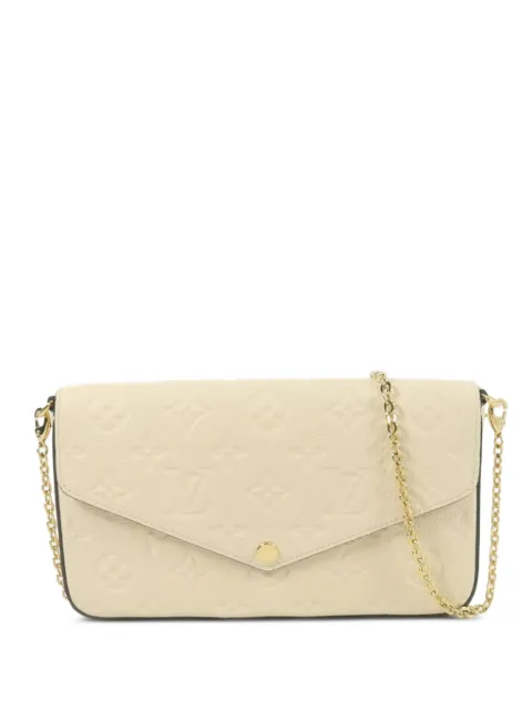 Louis Vuitton Pre-Owned Felicie chain shoulder bag White M82363