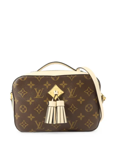 Louis Vuitton Pre-Owned Saintonge Monogram cross body bag Brown M43559
