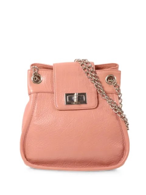 CHANEL Pre-Owned Mademoiselle lock chain shoulder bag Pink 8962763
