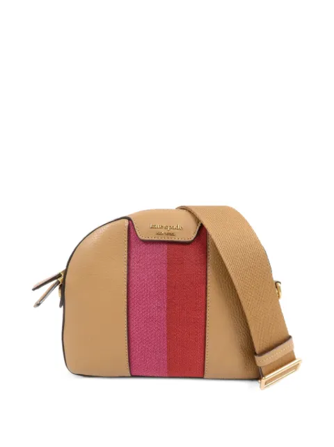 Kate Spade Racing Stripe Addy dome shoulder bag Neutrals K9040