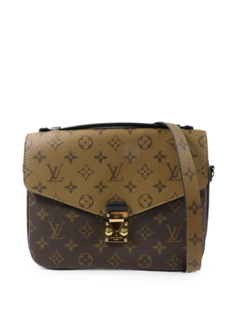 Louis Vuitton Pre-Owned Pochette Metis Monogram Reverse shoulder bag Brown M44876
