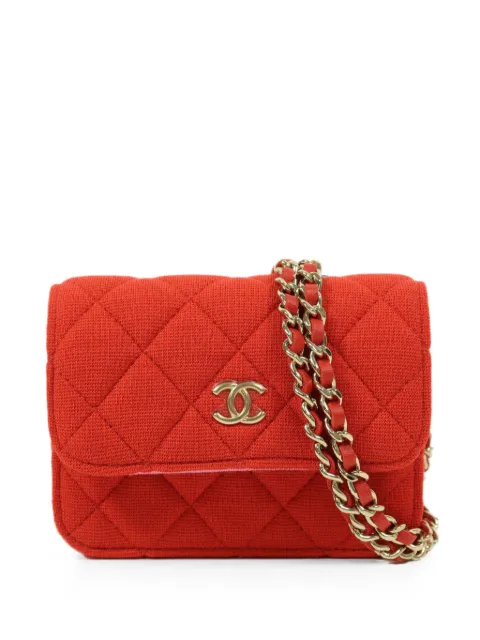 CHANEL Pre-Owned CC Mini Flap shoulder bag Red CTC54TP9