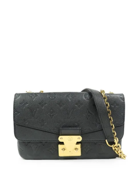 Louis Vuitton Pre-Owned Monogram Empreinte Marceau shoulder bag Black M46200