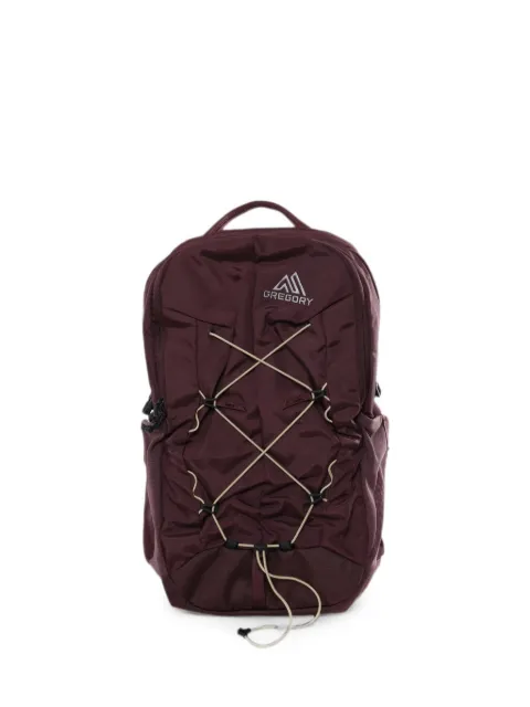 GREGORY Terros 28 bungee-cord logo-print backpack Red 160167