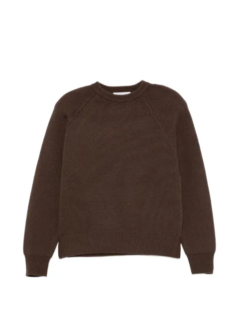 The Frankie Shop Lina long-sleeve sweater Brown KNFS228062000102