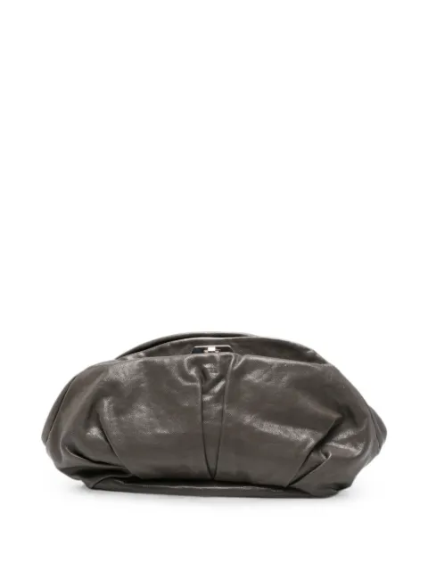 Marni Pre-Owned 2000s ruched-detail clutch bag Grey MA250CHG