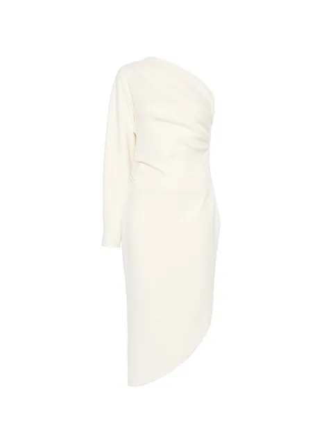 Federica Tosi one-shoulder draped asymmetric dress White 31201313