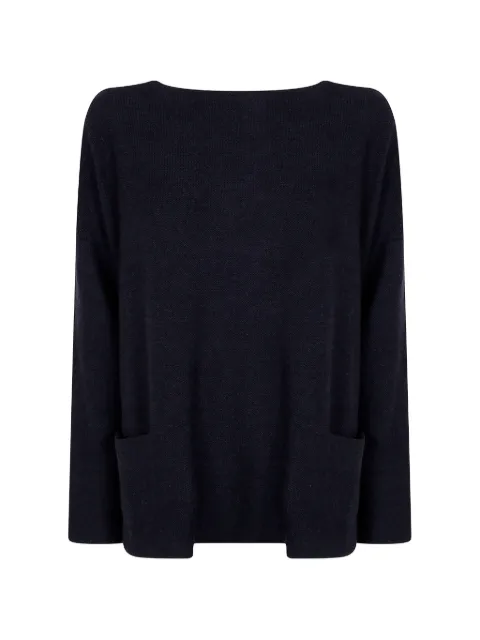 Daniela Gregis boat-neck sweater Blue MB6X5CW44