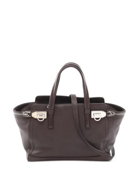 Ferragamo Pre-Owned 2010s Gancini tote bag Brown 1093038