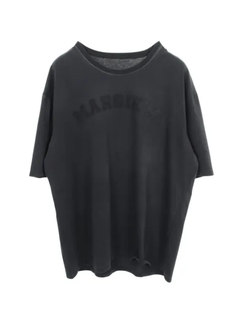 Maison Margiela 2010s oversized logo T-shirt Black 1092704