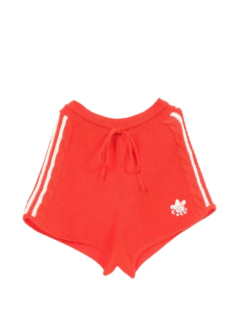 Gucci Pre-Owned 2010s x Adidas knit shorts Orange 1092713