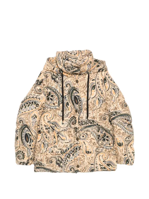 ETRO paisley-print hooded jacket Neutrals WRBB001199SAS1K