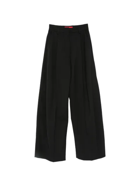 THELATEST E-Billie pleated tailored trousers Black TLWE3111W0206ABTP