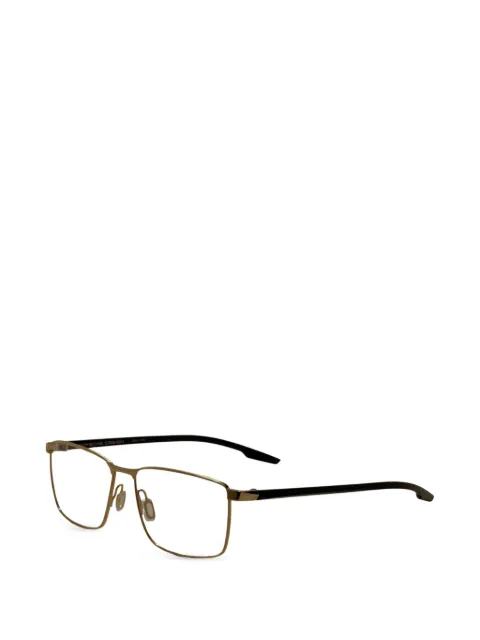 Porsche Design rectangle-frame glasses Gold P873357B