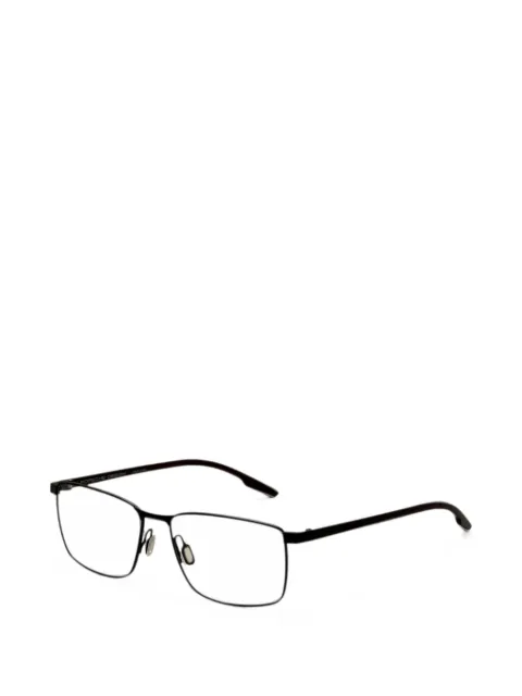 Porsche Design rectangle-frame glasses Black P8733