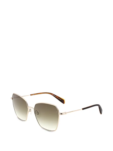 RAG & BONE EYEWEAR geometric-frame sunglasses Gold RNB1034