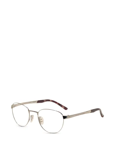 Porsche Design round-frame glasses Gold P8369