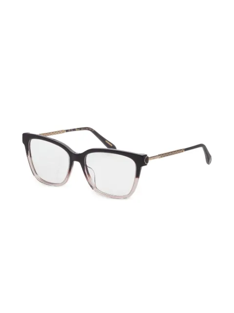 Chopard Eyewear gradient-effect square-frame glasses Black VCH333W550D78