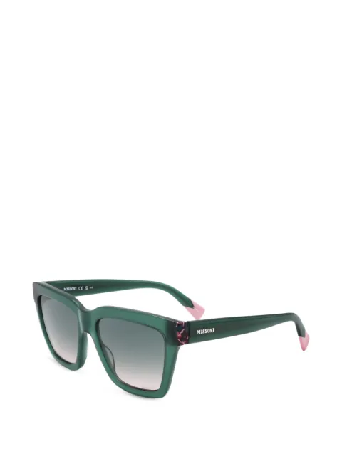 MISSONI EYEWEAR square-frame sunglasses Green MIS0132SIWB55