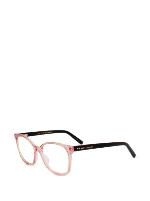 Marc Jacobs Eyewear geometric-frame glasses Pink MARC46413053
