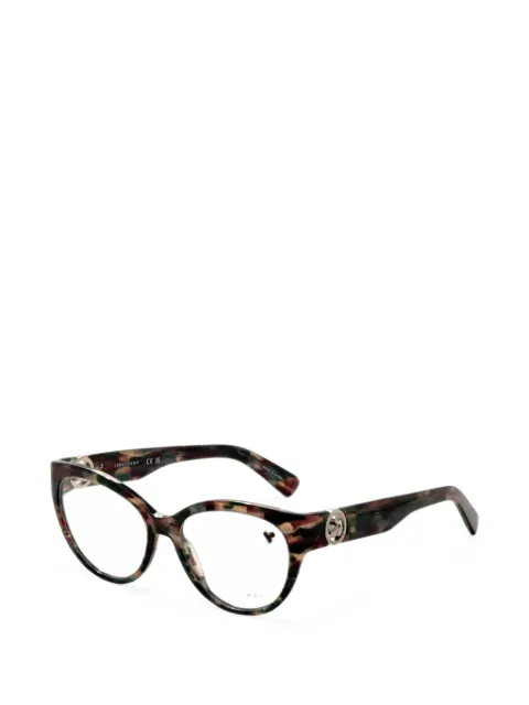 Longchamp tortoiseshell cat-eye glasses Brown LO272830653